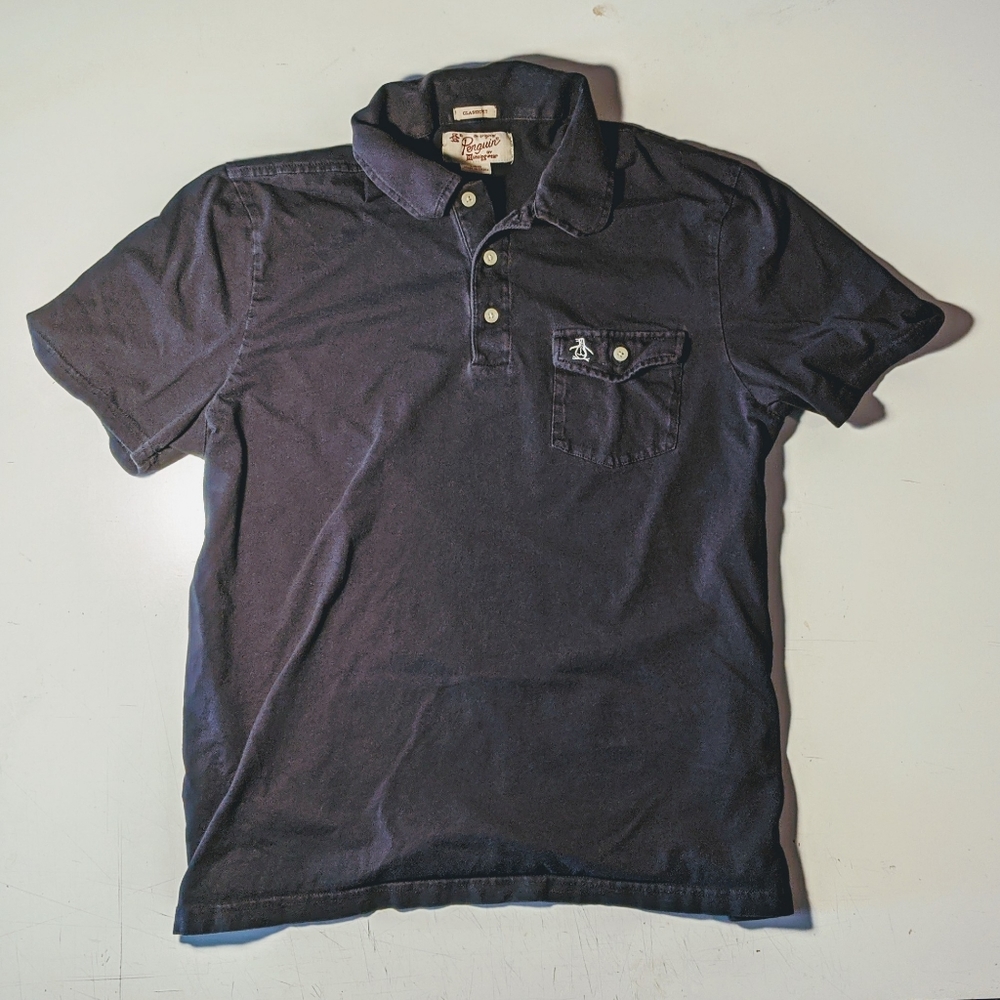 Original Penguin Black Polo